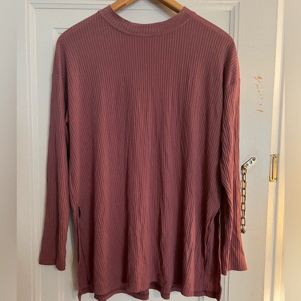 ASOS long ribbed shirt